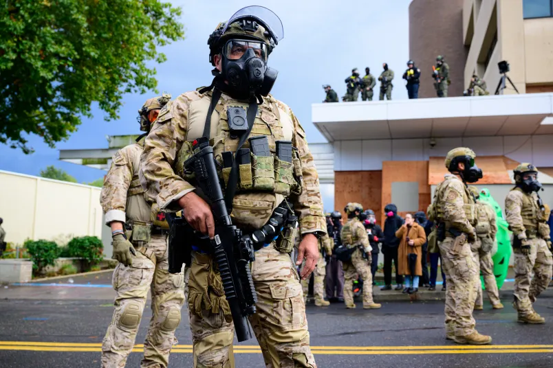 Portland Points to Random Use of Force by Fed Officers as It Fights Nat’l Guard Deployment 