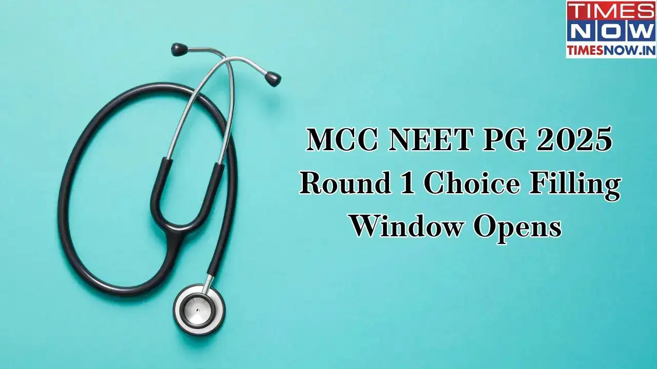MCC NEET PG Counselling 2025: Round 1 Choice Filling Window Opens at mcc.nic.in