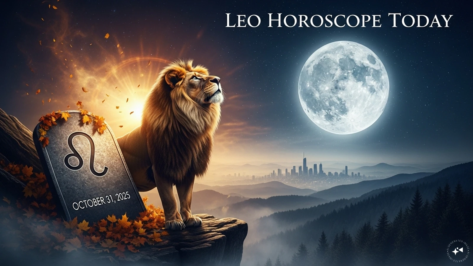 Leo Horoscope Today, October 31, 2025