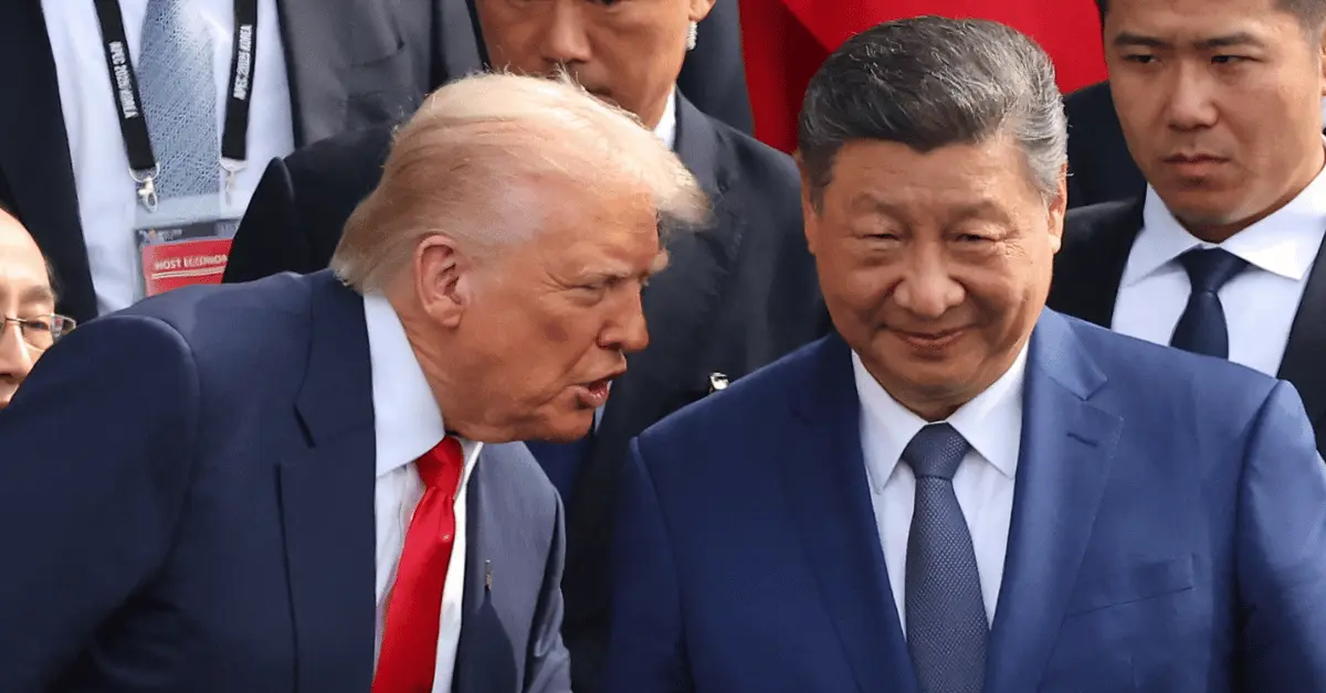 Confused Trump, 79, Needed Assistance to Walk Offstage After 'Awkward' Meeting with China's Leader
