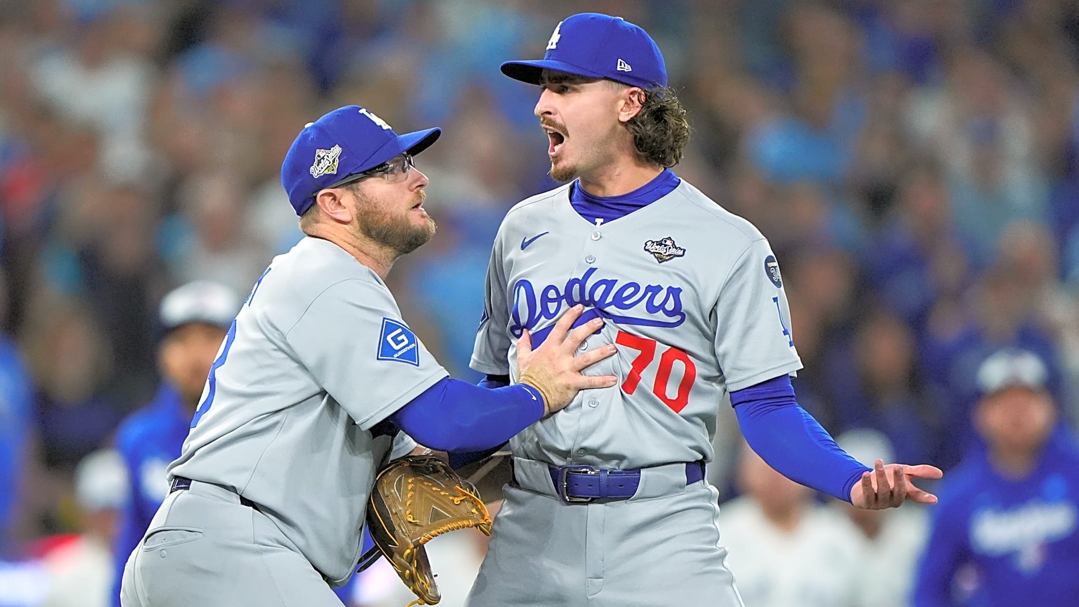 Watch: Benches Clear In World Series After Hit-By-Pitch