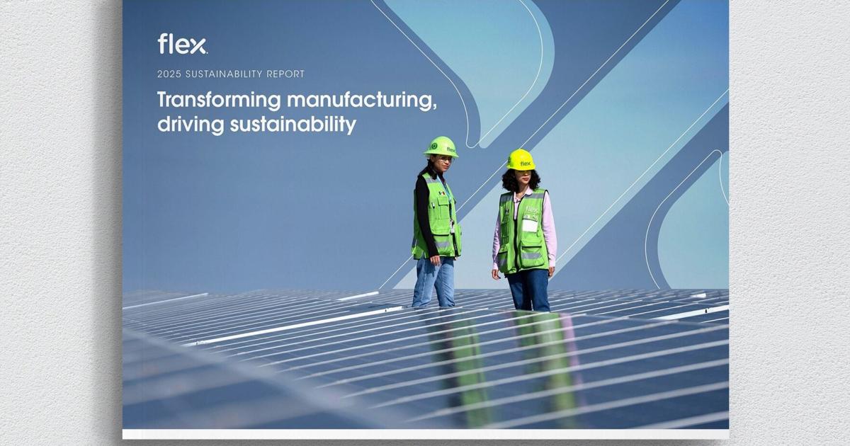 Flex Announces its 2025 Sustainability Report