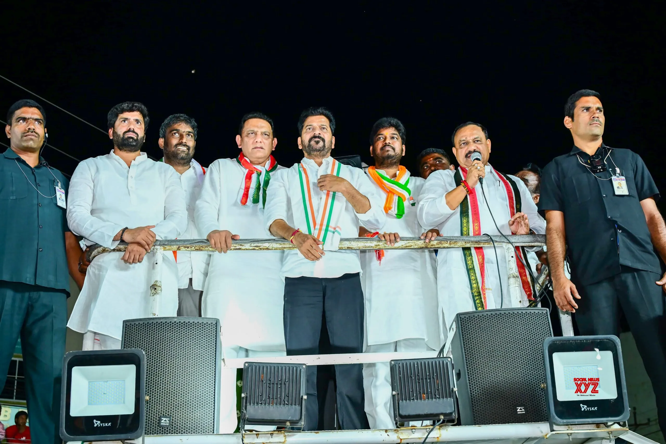 Hyderabad: Revanth Reddy Participates in By Election Rally #Gallery