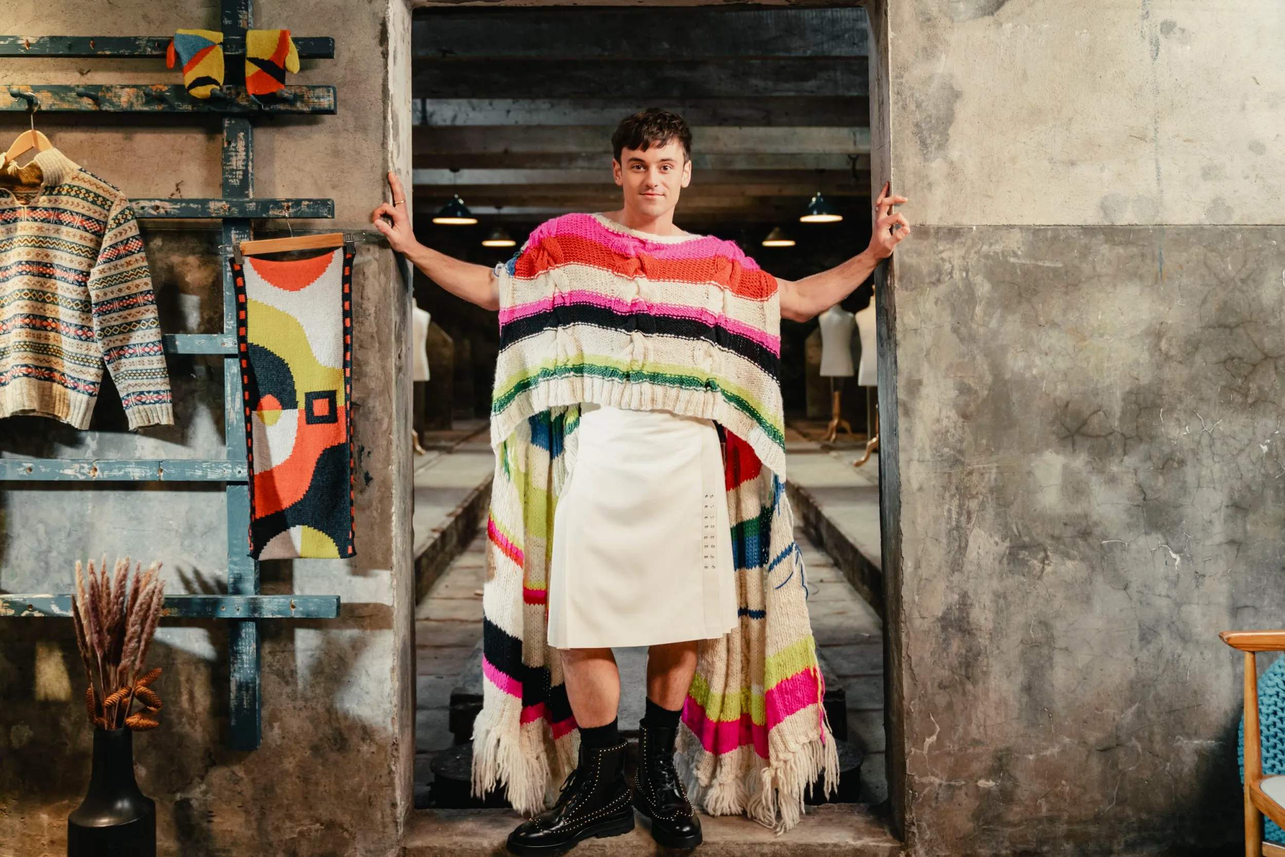 Tom Daley: ‘Some people might be ready to hate my Channel 4 knitting show’