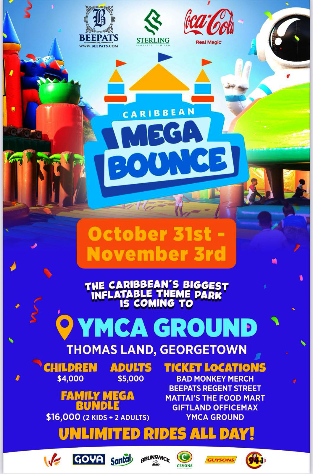 Caribbean’s biggest inflatable theme park heading to Guyana