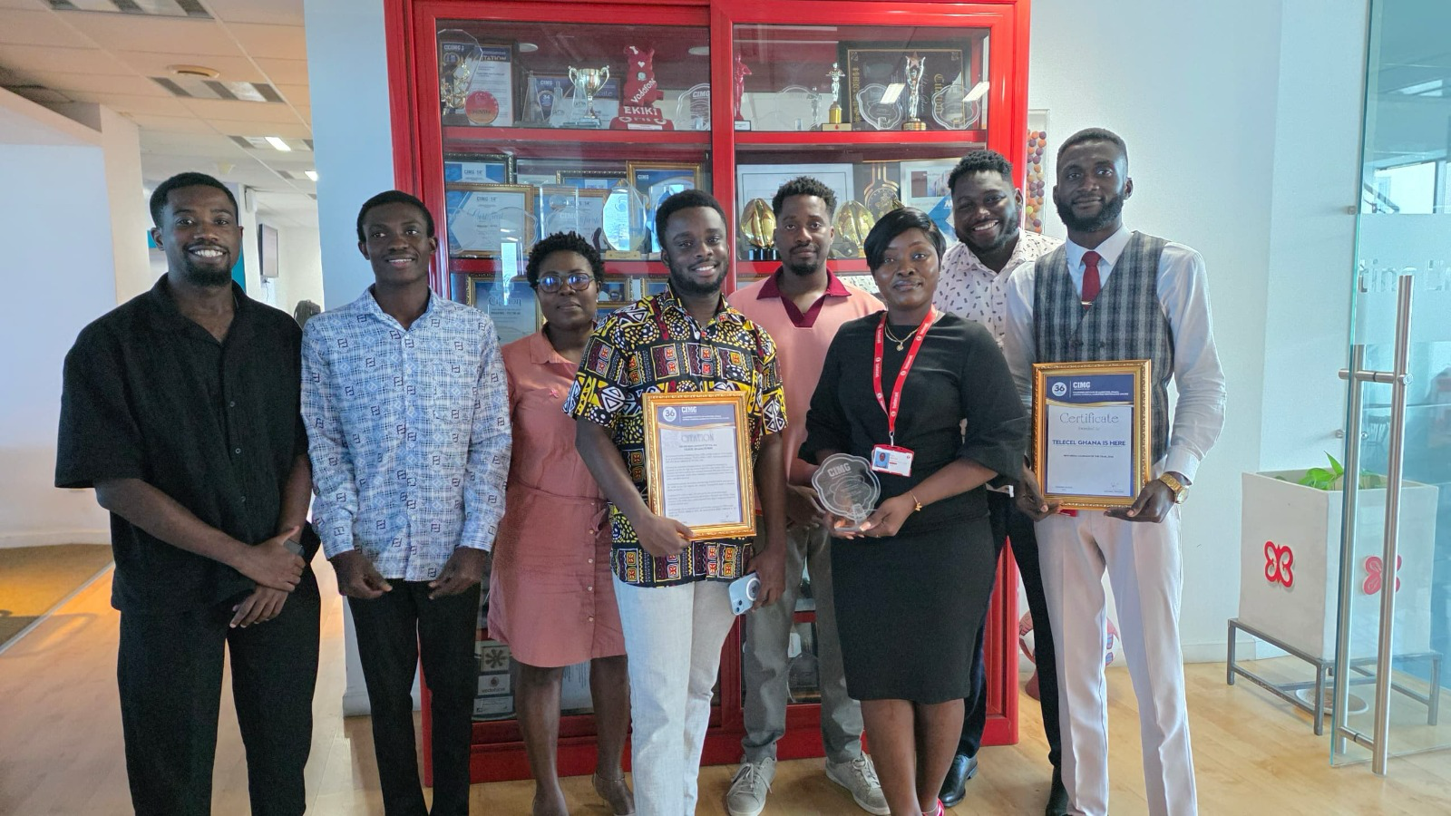 Telecel Ghana wins ‘New Media Campaign of the Year’ at CIMG Awards