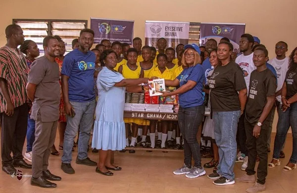 Obosomase Methodist Basic School pupils benefit from Free Eye Screening