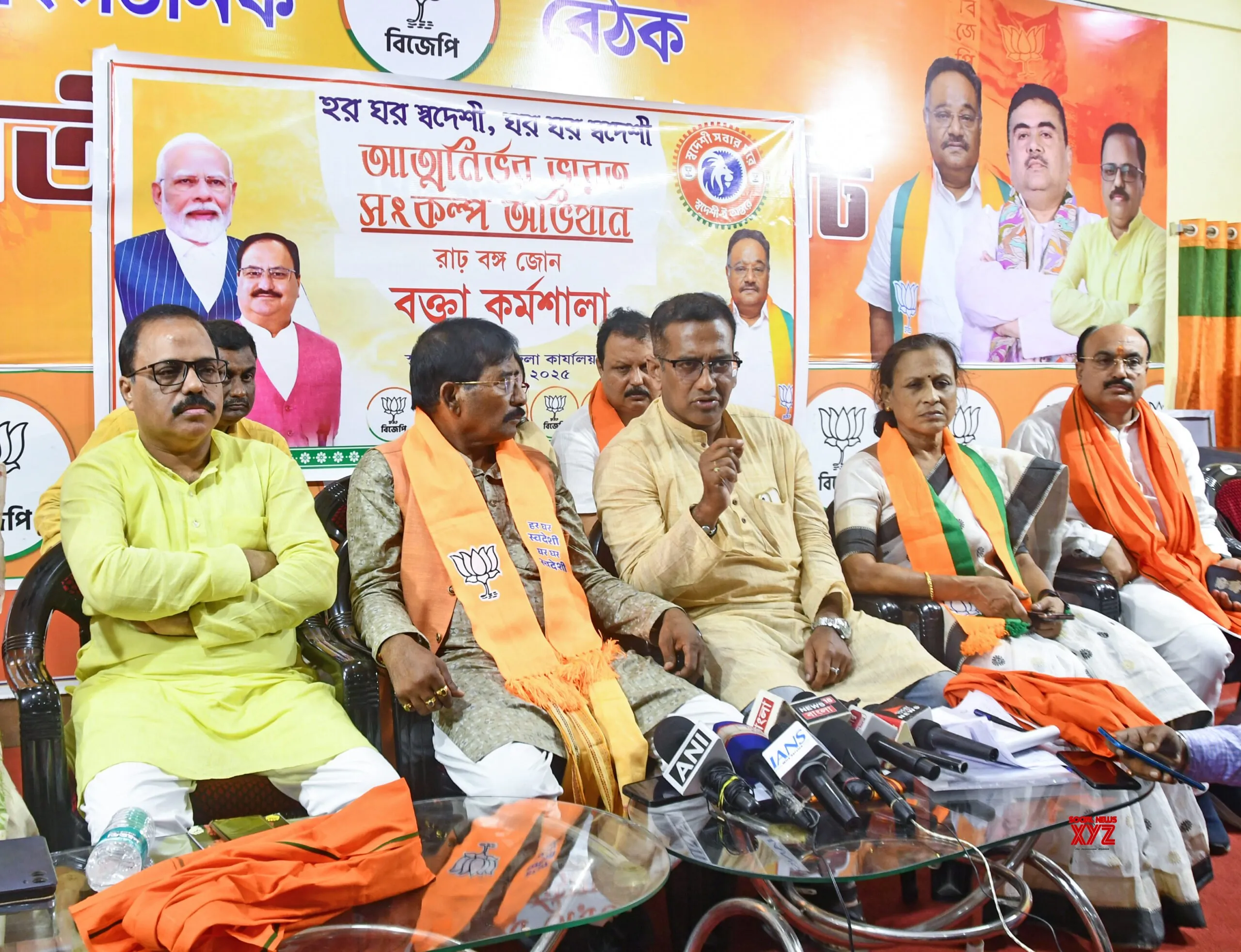Debjit Sarkar Addresses Media in Bardhaman #Gallery