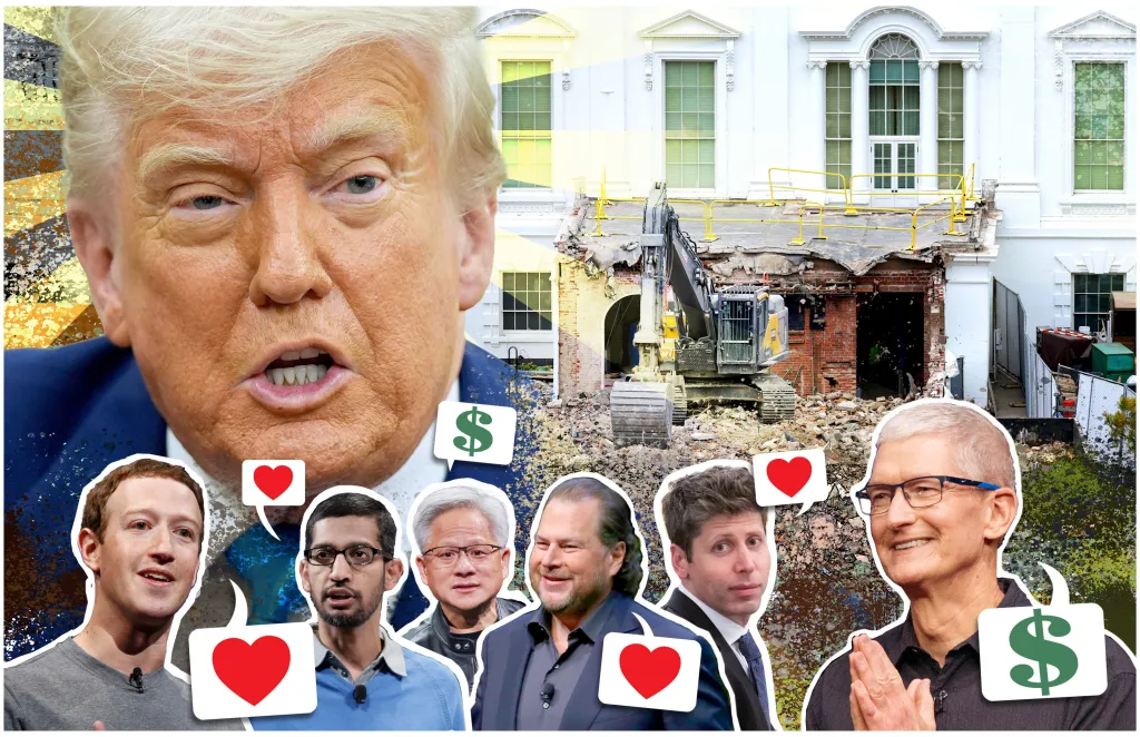 Silicon Valley tech firms' snug relationship with Trump deepens, bears fruit