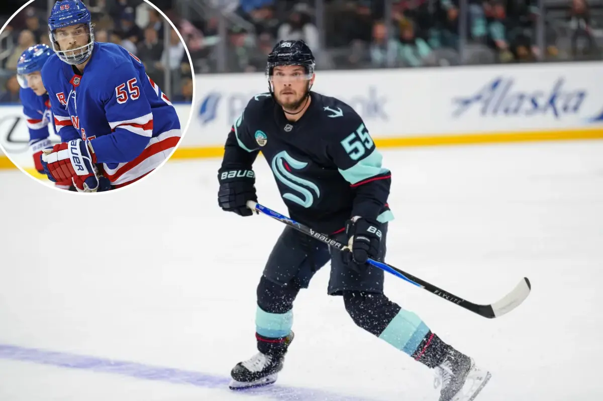 Ryan Lindgren reflects on Rangers tenure before playing ex-teammates