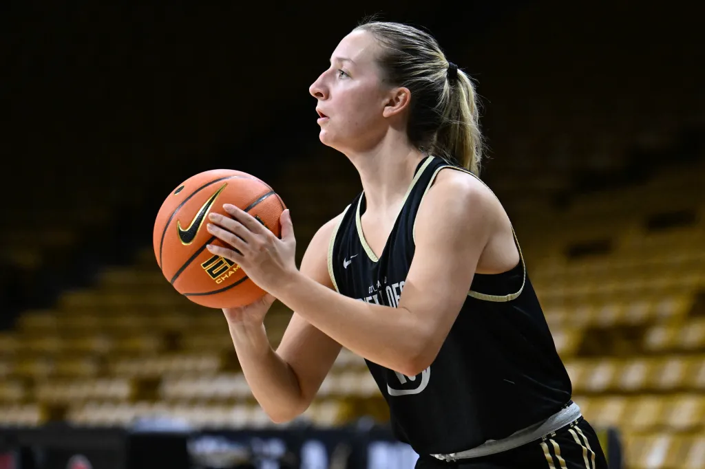 Colorado Buffaloes' Maeve McErlane returns to court