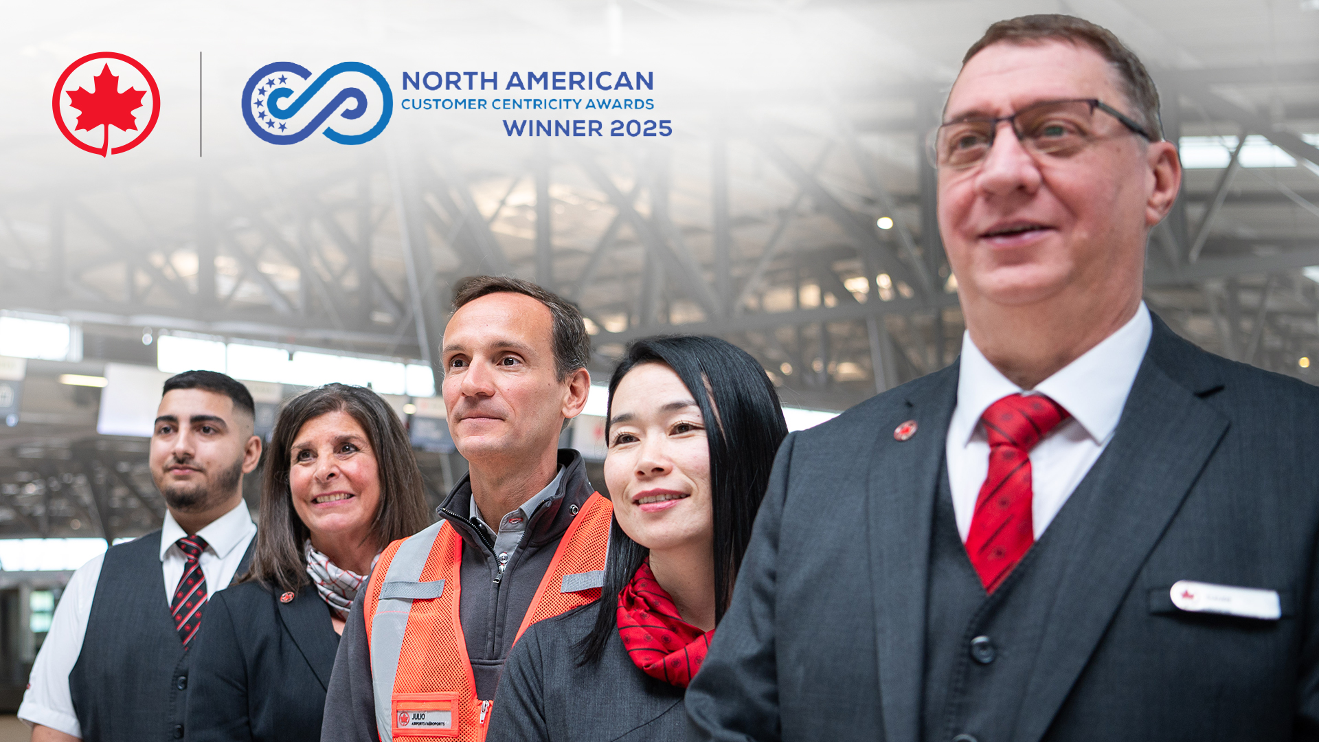 UPDATE — Air Canada Named North American Winner for Employee Experience Strategy at the Customer Centricity World Series Awards