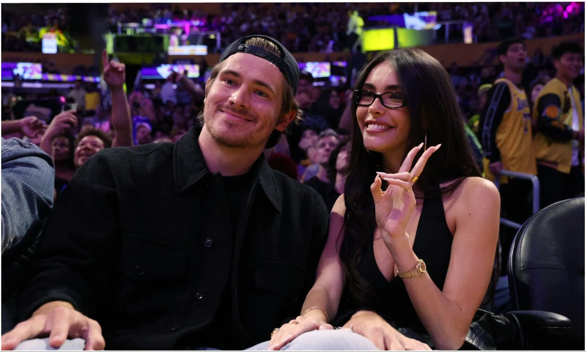 WATCH: Madison Beer and Justin Herbert show off dance moves at first Halloween party as power couple 