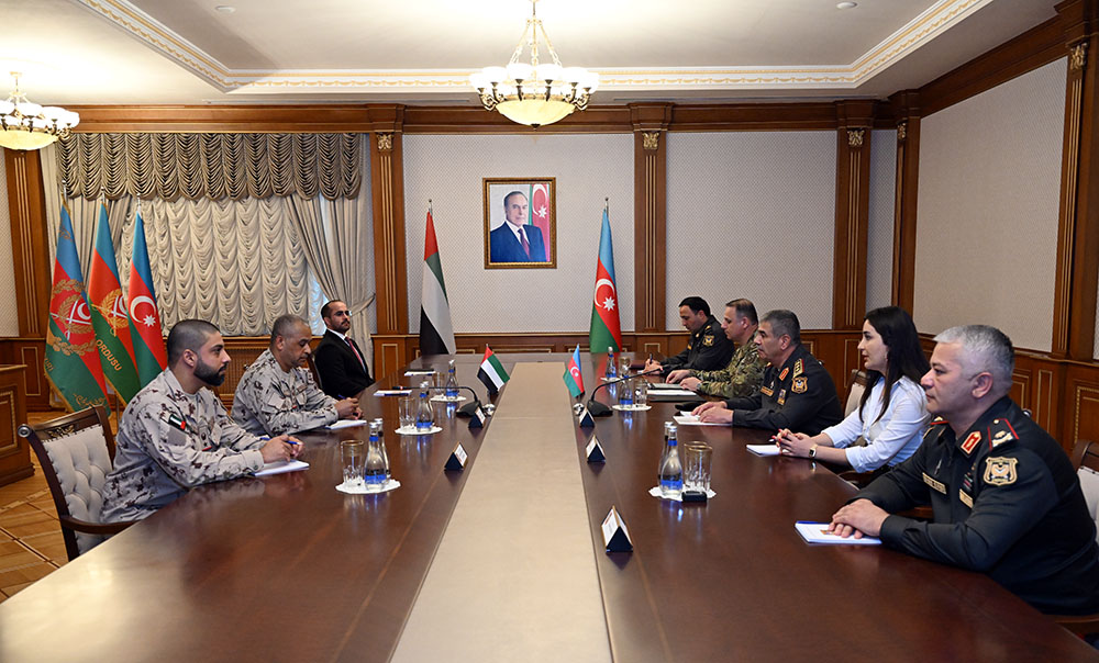 UAE Special Operations Forces Commander visits Azerbaijan (PHOTO)