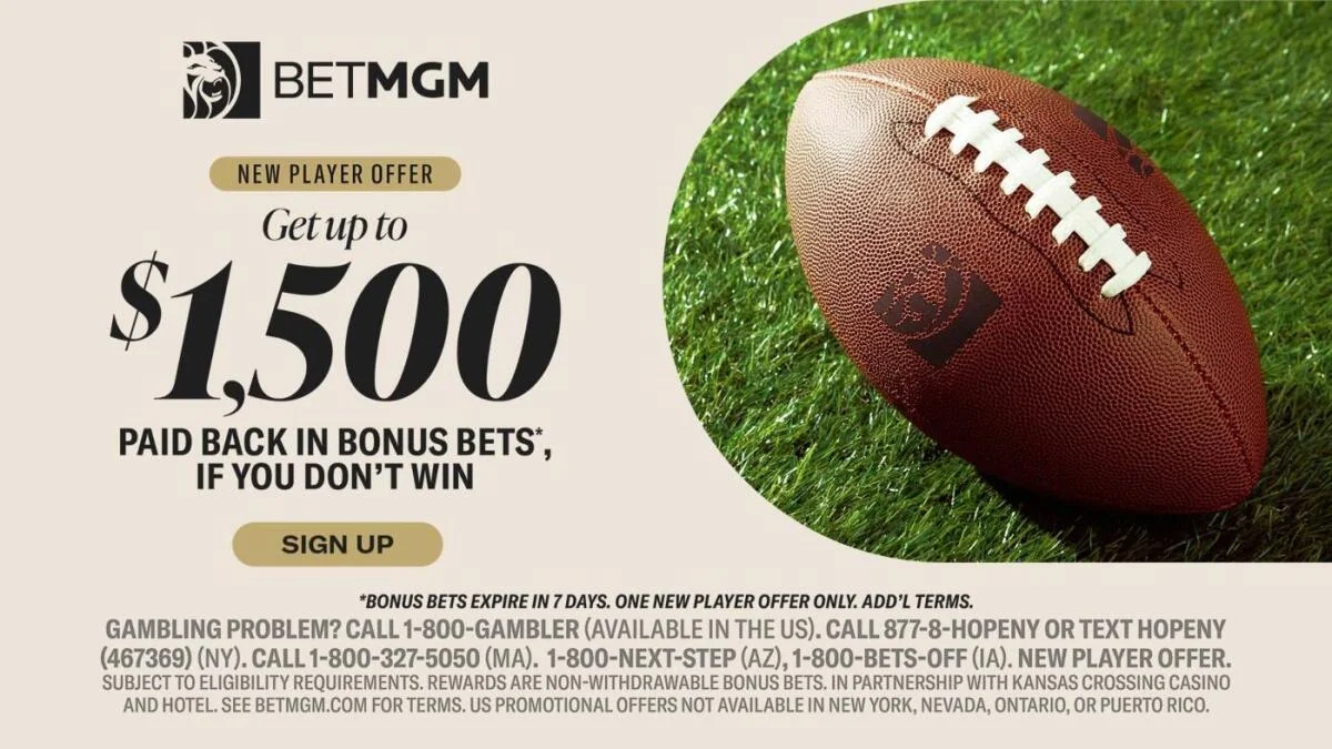 Use BetMGM bonus code CBSSPORTS, get $150 bonus by targeting Bills-Chiefs, Seahawks-Commanders, Heat-Lakers