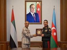 Azerbaijan's Defense Minister meets UAE Special Operations Commander