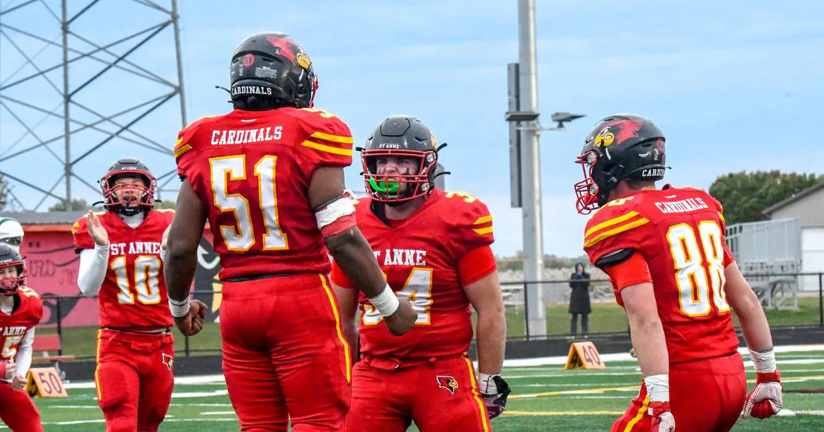 Grant Pomaranski’s 6 TDs help St. Anne pull away from Metro-East Lutheran