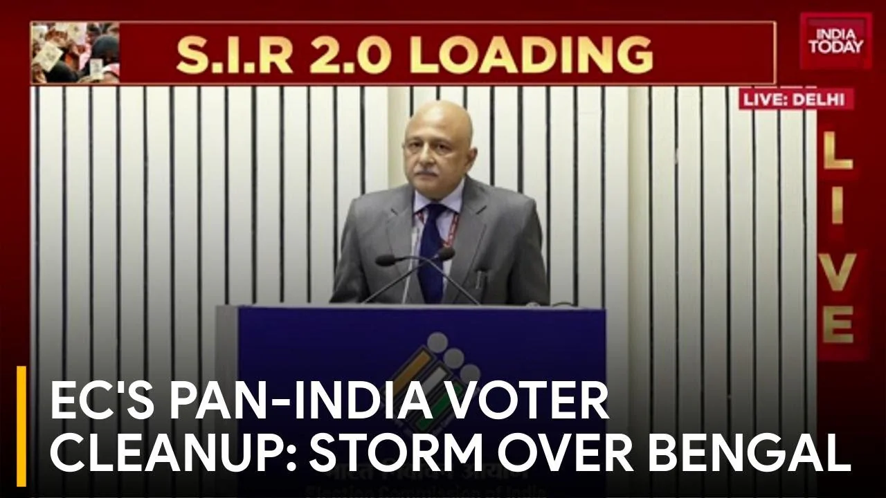 EC's 12-State Voter List Overhaul; TMC Leader Warns 'Blood Will Flow' In Bengal