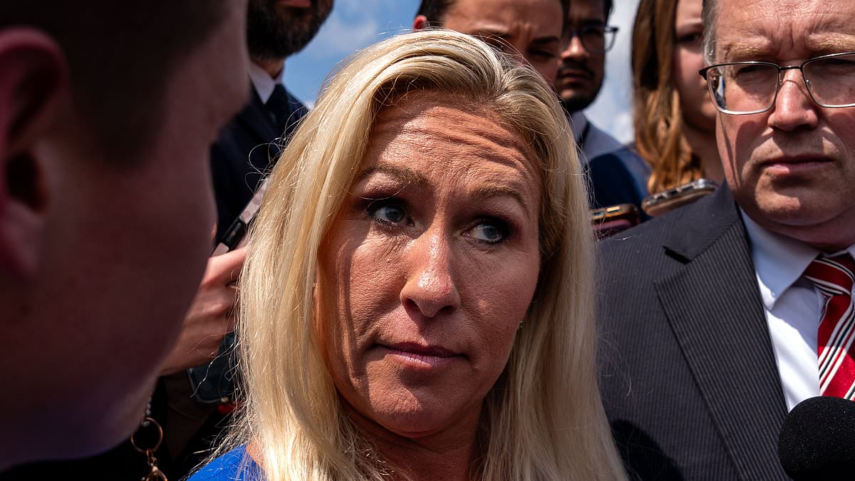 Marjorie Taylor Greene rips 'Pathetic Republican men' ahead of appearance on liberal talk show The View