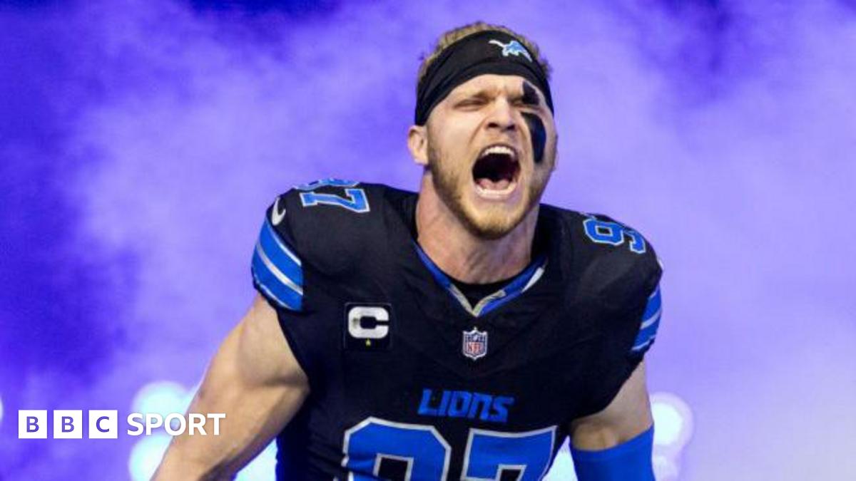 Aidan Hutchinson: Detroit Lions' defensive end agrees record contract for non-quarterback