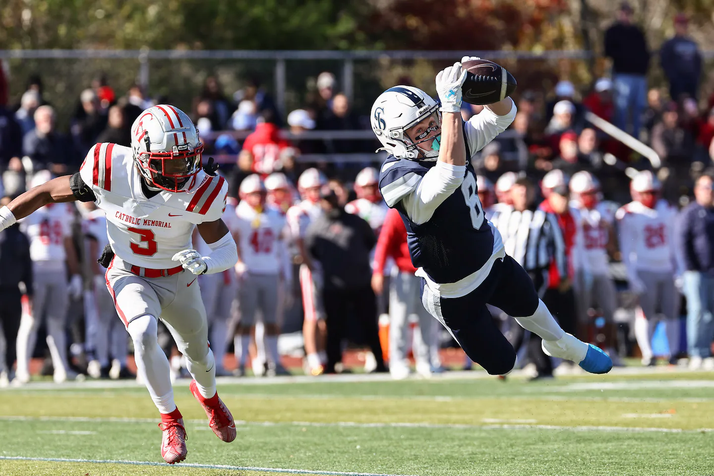 ranked St. John’s Prep pulls away from No. 3 Catholic Memorial