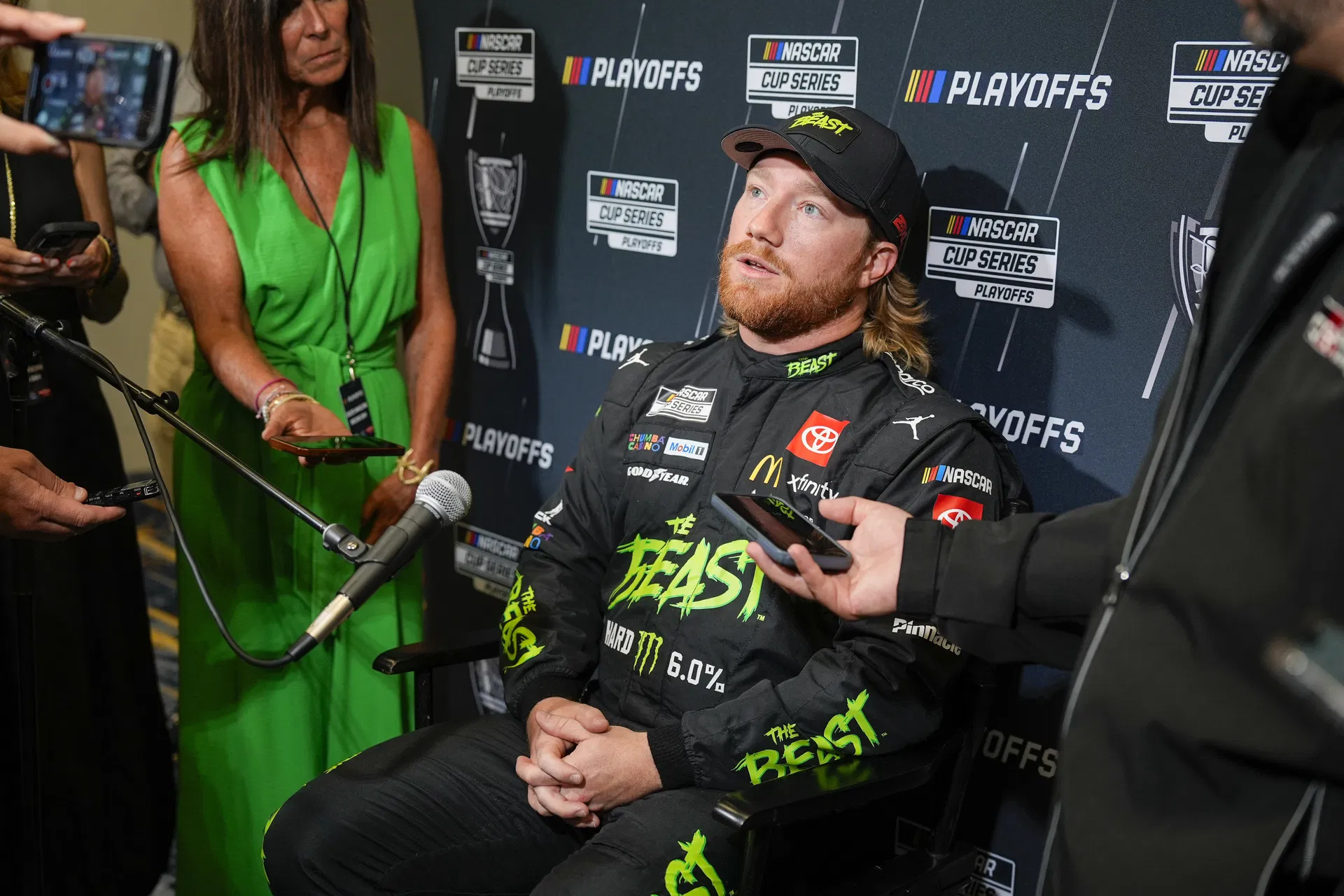 Tyler Reddick provides health update on his son Rookie 
