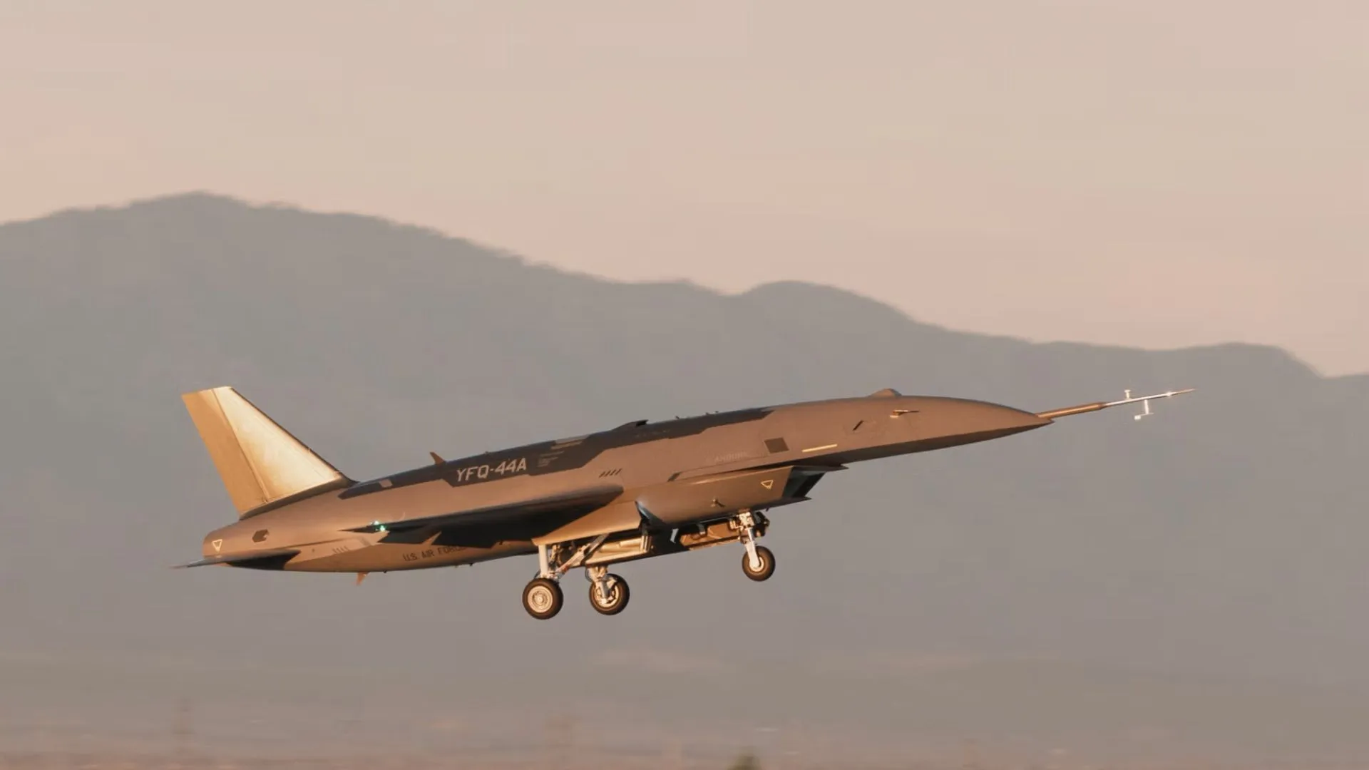 US firm's fighter drone completes first flight, can integrate weapons