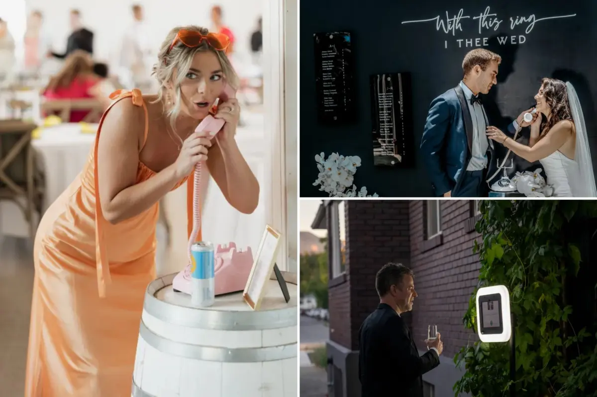 Kiss and tell: Recorded messages offer lasting testimonies from friends and family at weddings