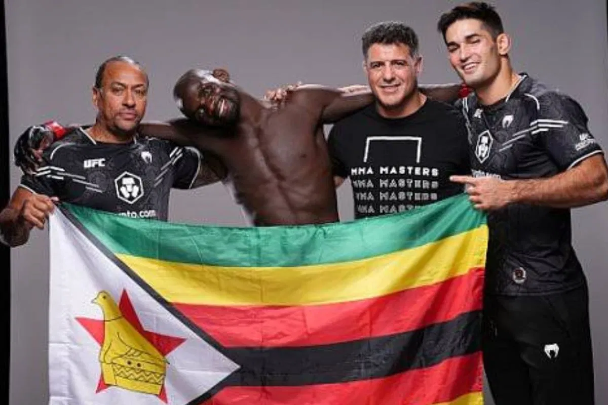 Themba Gorimbo's Zimbabwe Flag Fight: From South African to Zimbabwean Flag in UFC
