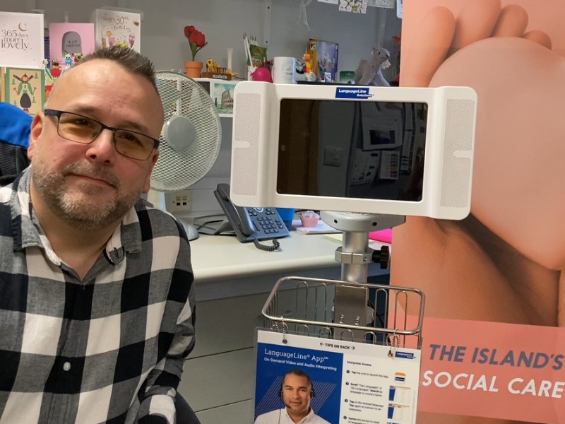 New 'Interpreters on Wheels' rolled out at Noble's Hospital