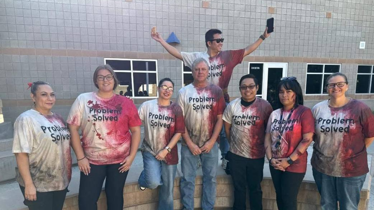 Arizona Teachers MOCK Charlie Kirk’s Assassination with “Problem Solved” Costumes