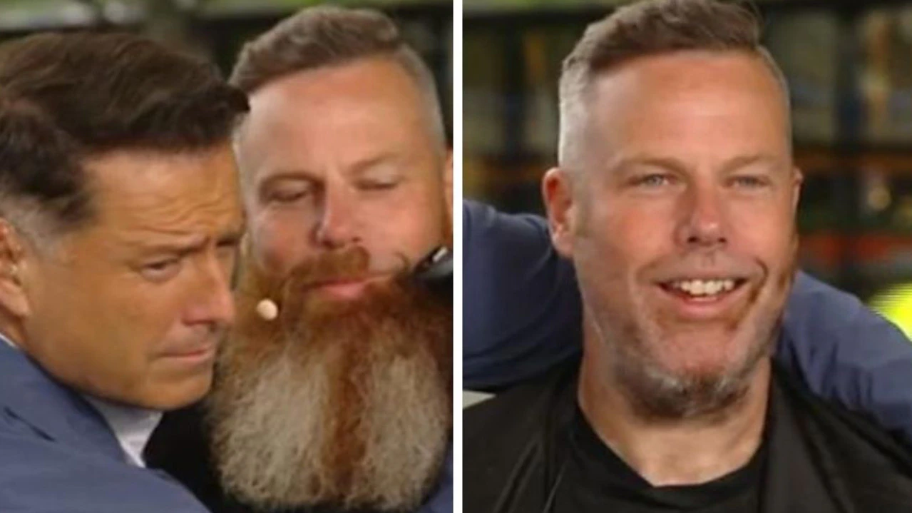Karl Stefanovic shaves off Dan Repacholi’s beard on Today Show