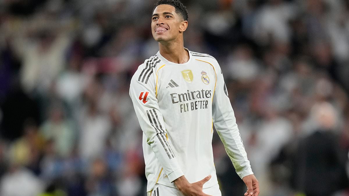 Jude Bellingham at risk of a BAN after repeating x-rated gesture that earned him suspended sentence while playing for England