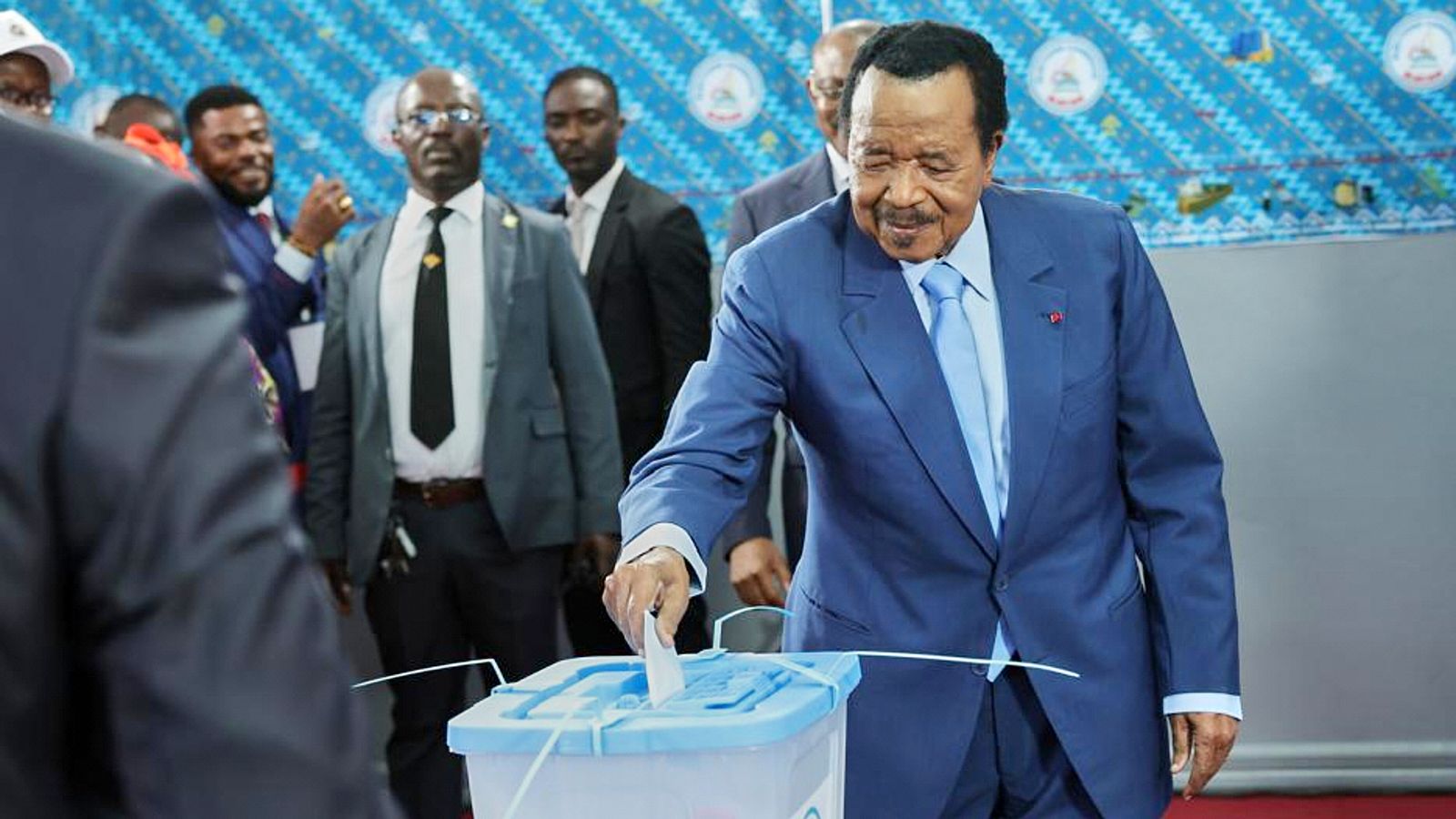 Cameroon re-elects world's oldest president