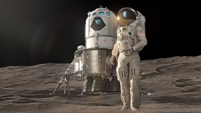 NASA’s moon landing plan is in flux. Wild ideas are quietly taking shape