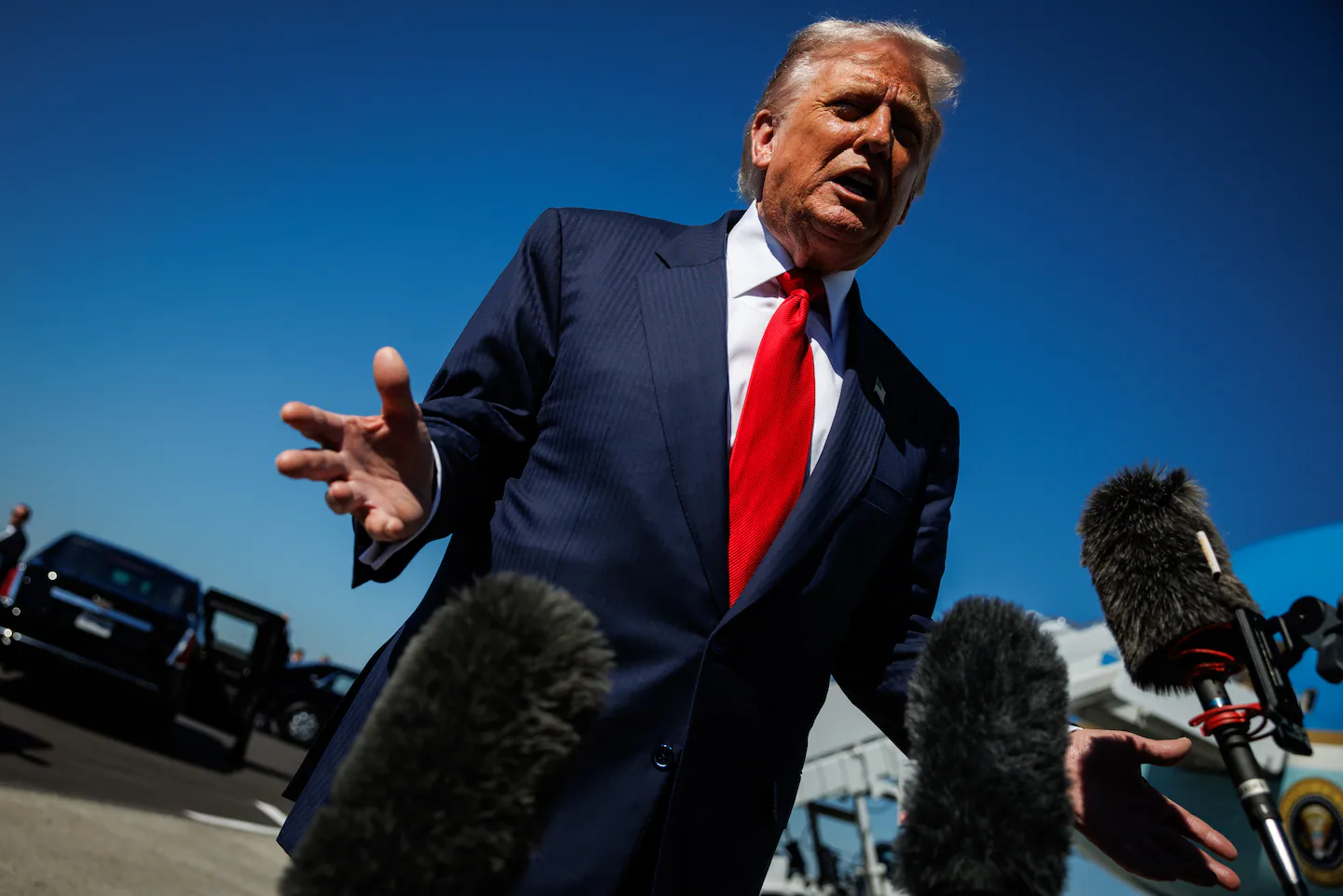 Trump’s Search for Eternity: Heaven? Maybe Not, He Says. Monuments? Absolutely.