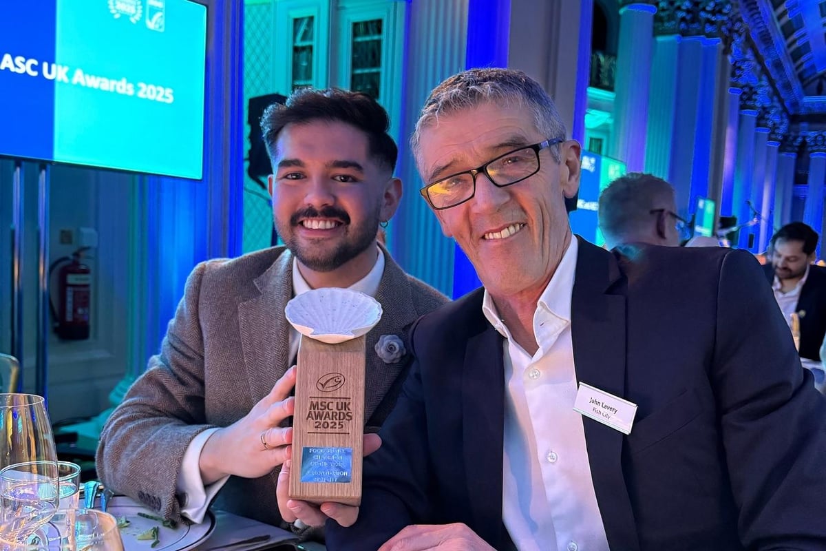 'The public can trust what is on their plate': Belfast fish and seafood restaurant scoops two major honours at Prestigious UK Sustainability Awards