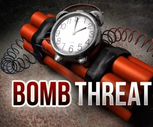 Man charged and jailed for making false bomb threat