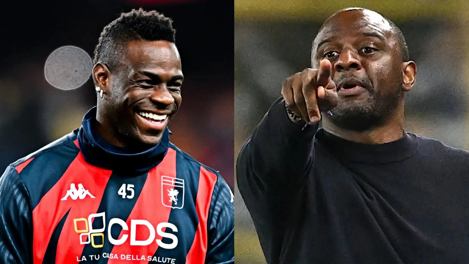 'Karma Is A B*tch': Mario Balotelli Brutally Trolls Patrick Vieira After Genoa Exit