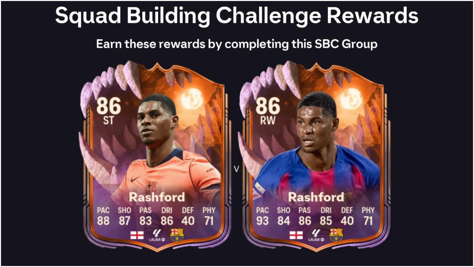 EA FC 26 Marcus Rashford Ultimate Scream Pick SBC: All tasks and cheapest solutions