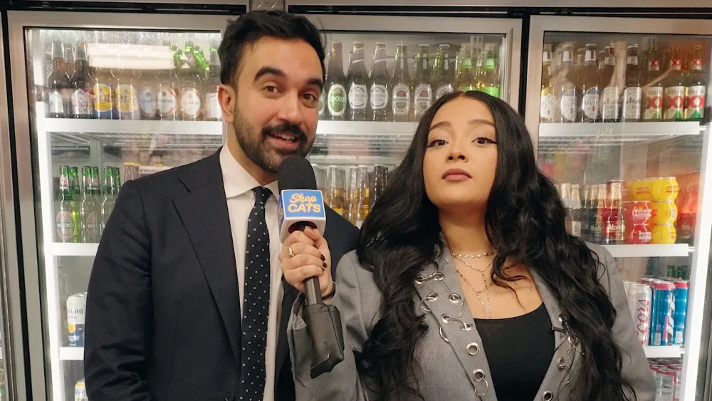 Zohran Mamdani Appears on Shop Cats