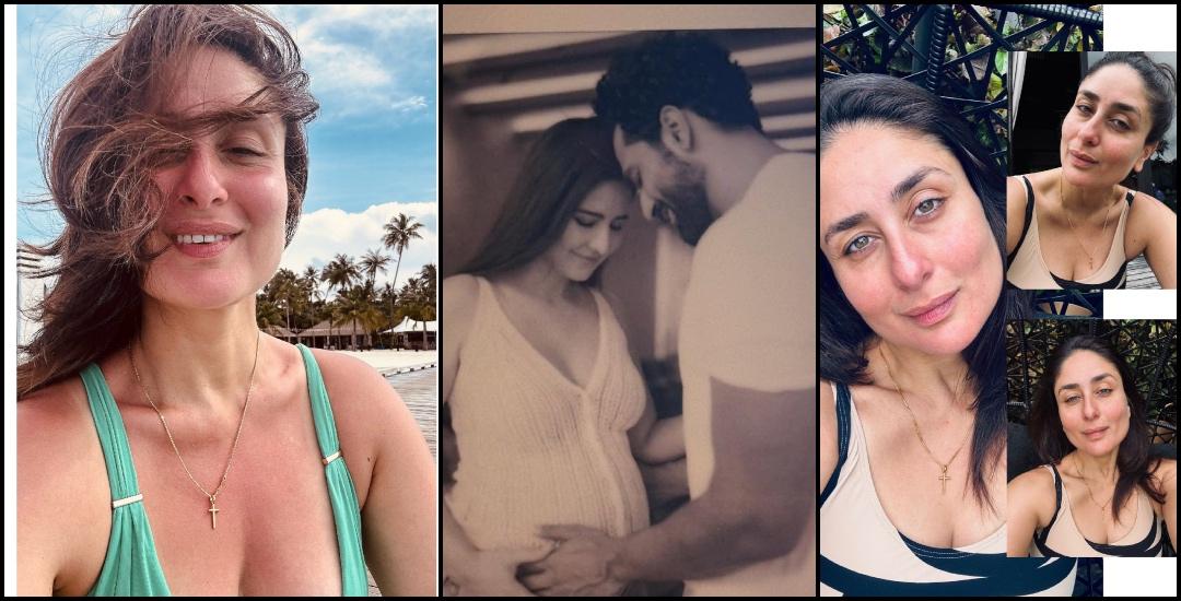 Kareena Kapoor Khan looks sexy in beachwear, flaunts wrinkles; Katrina Kaif showers love