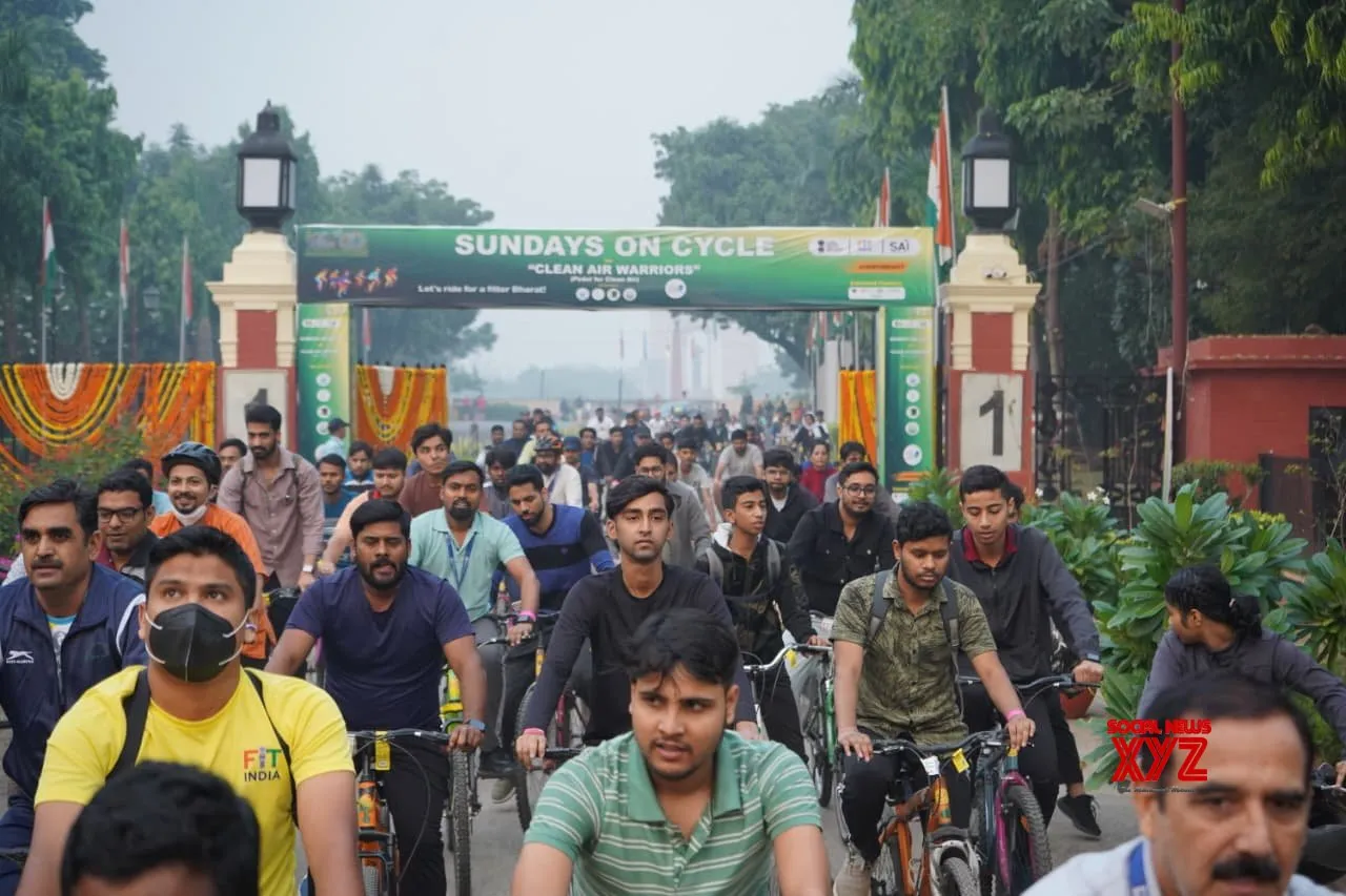 46th Edition of ‘Fit India Sundays on Cycle’ highlights connection between fitness and environment
