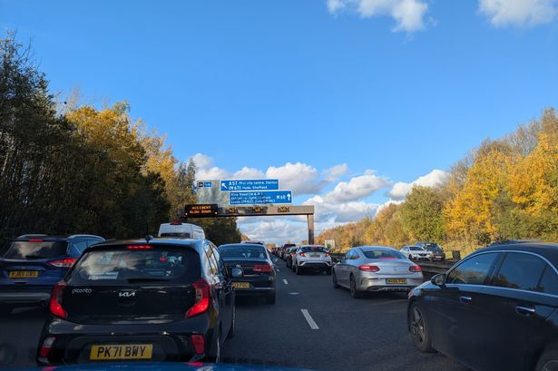 M60 traffic LIVE updates after vehicles STOPPED following crash