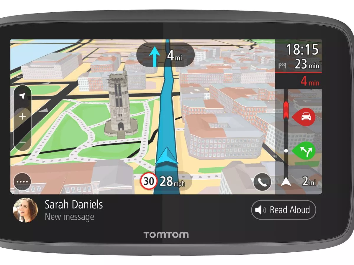 Delivery driver realises they've made a massive mistake after following sat nav