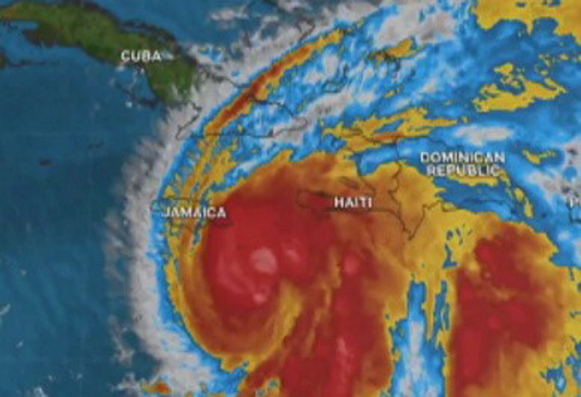 Melissa intensifies to category 5 hurricane