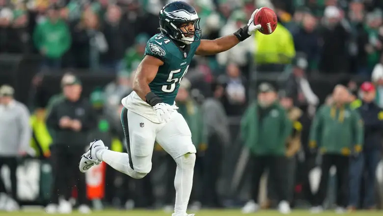 NFL Announces Punishment for Eagles Linebacker in Week 8 Giants Win