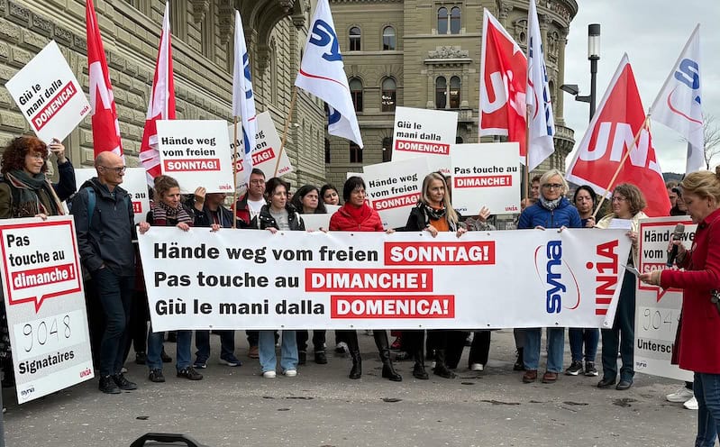 Swiss retail staff push back against Sunday trading expansion