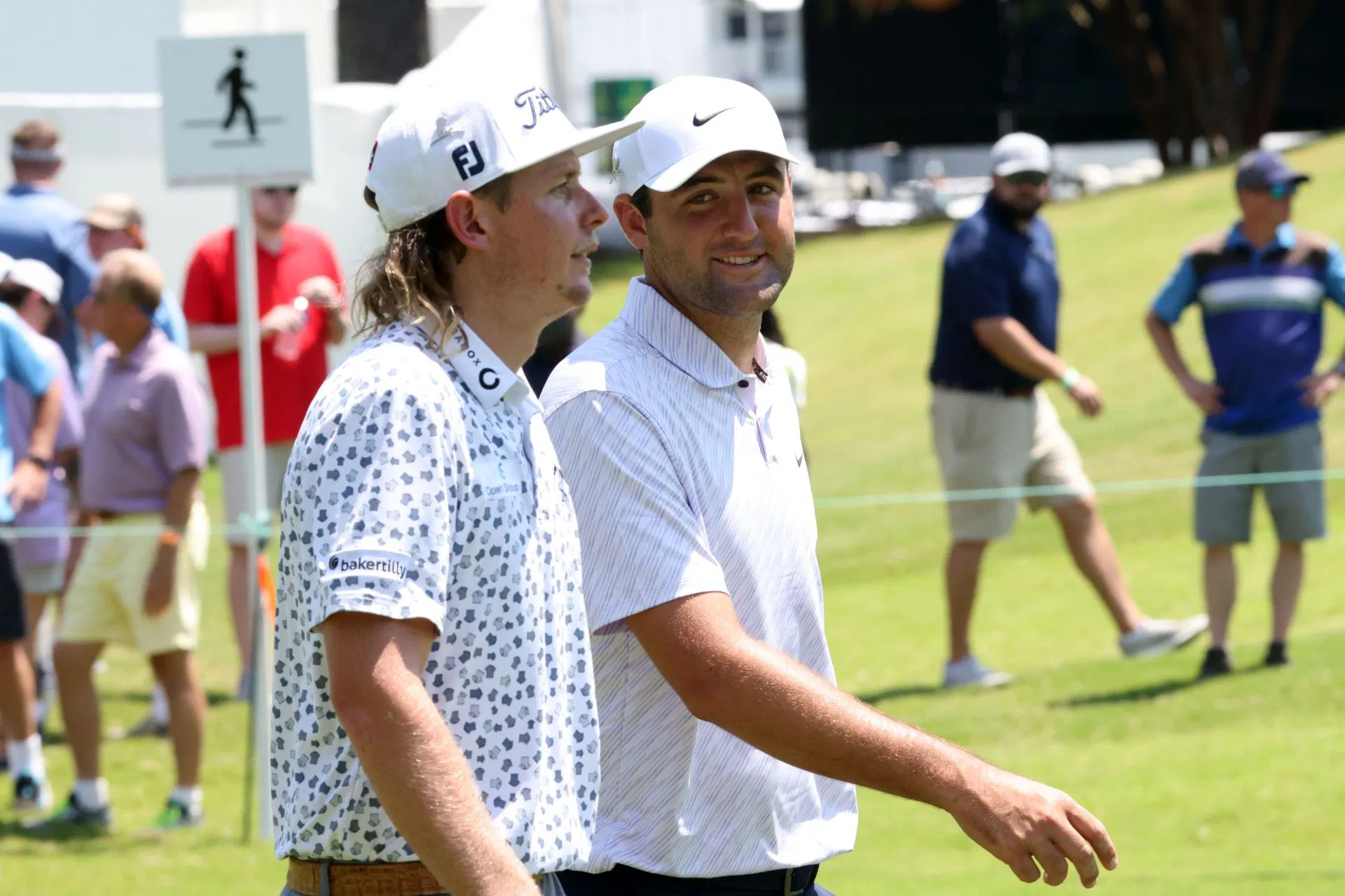 When Scottie Scheffler walked straight through Cam Smith’s line