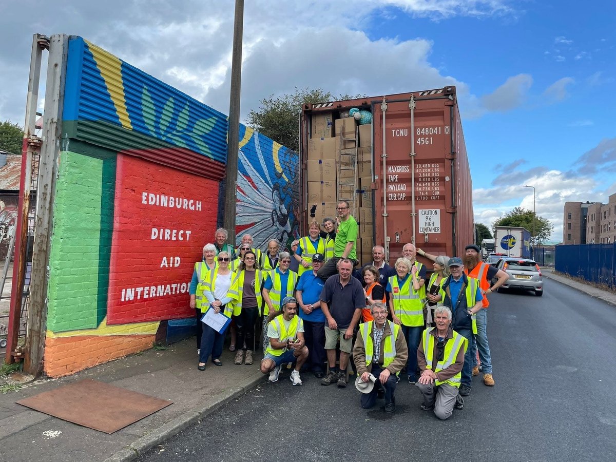 New book tells remarkable story of Edinburgh charity going into war zones with humanitarian aid